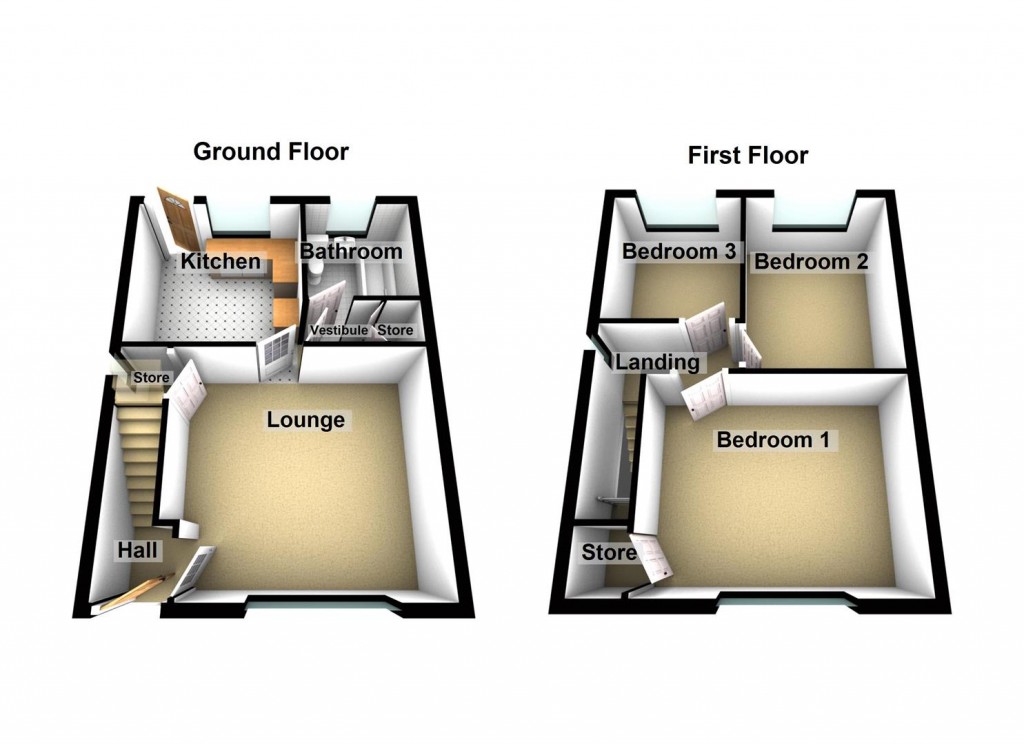 Floorplans For Lime Tree Road, Birmingham