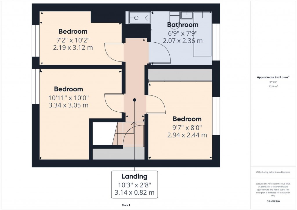 Floorplans For Kitts Green Road, Kitts Green, Birmingham