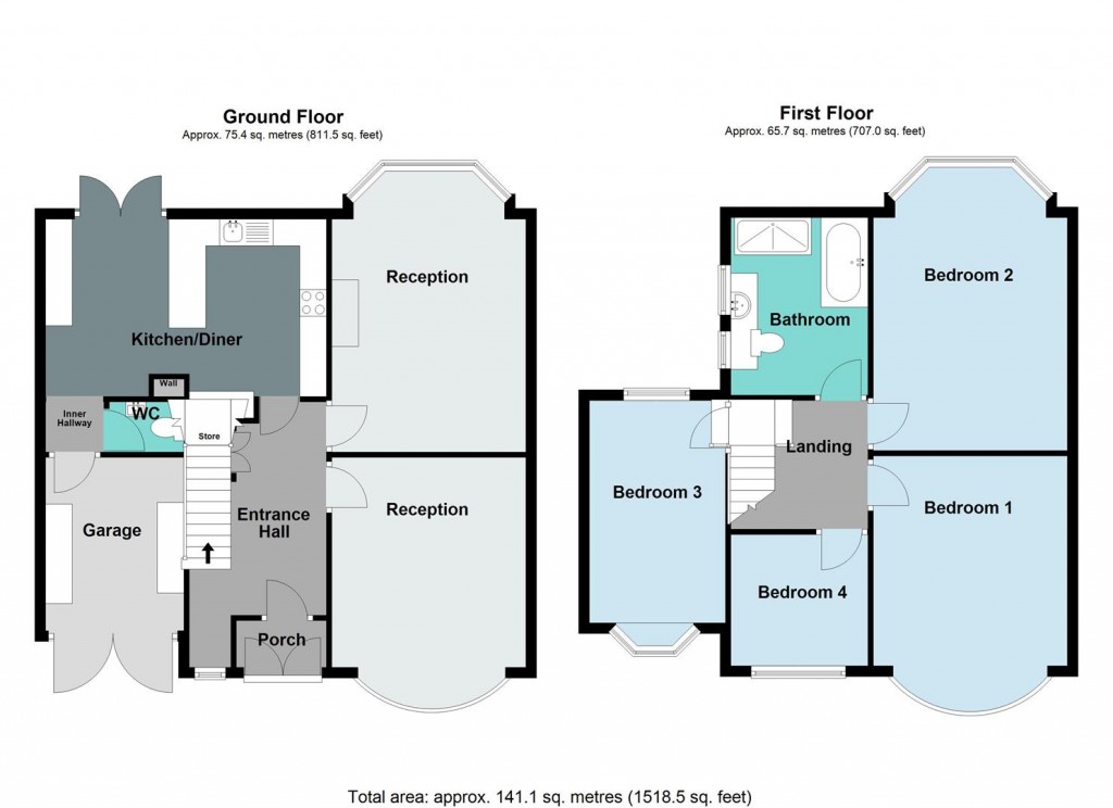 Floorplans For Water Orton Road, Castle Bromwich, Birmingham