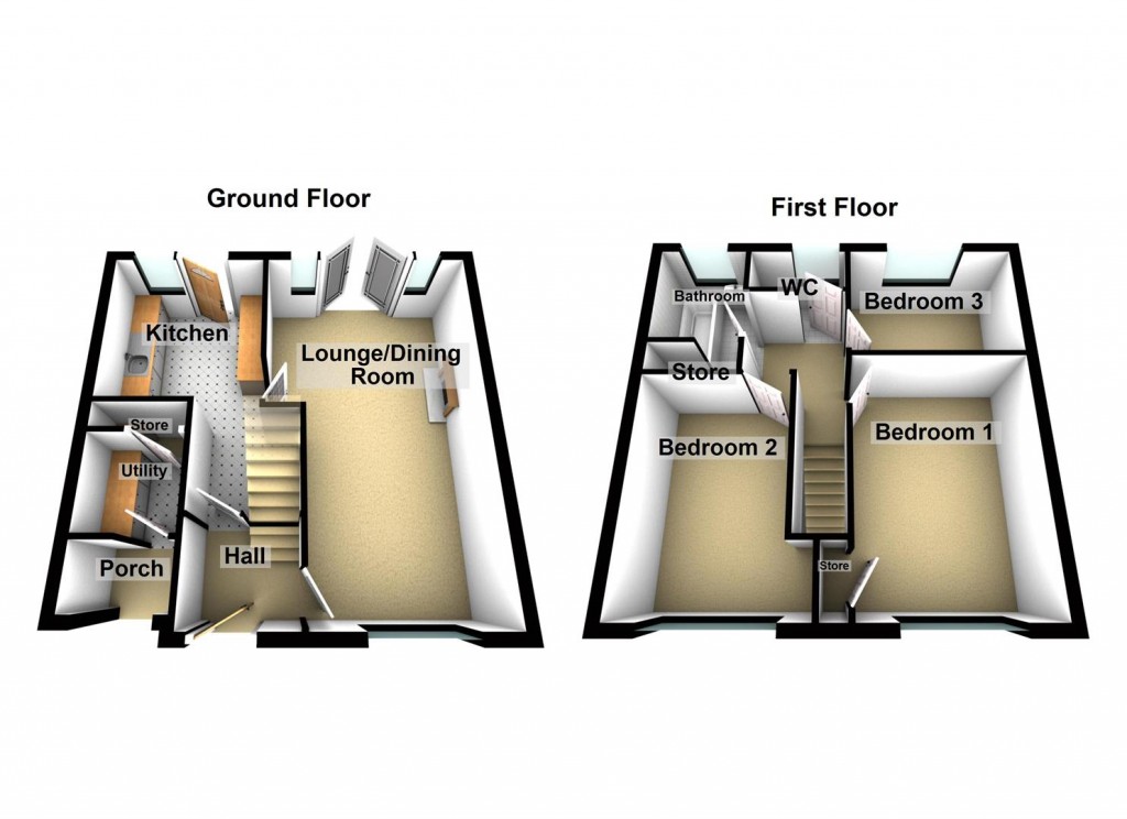 Floorplans For Palmers Grove, Birmingham
