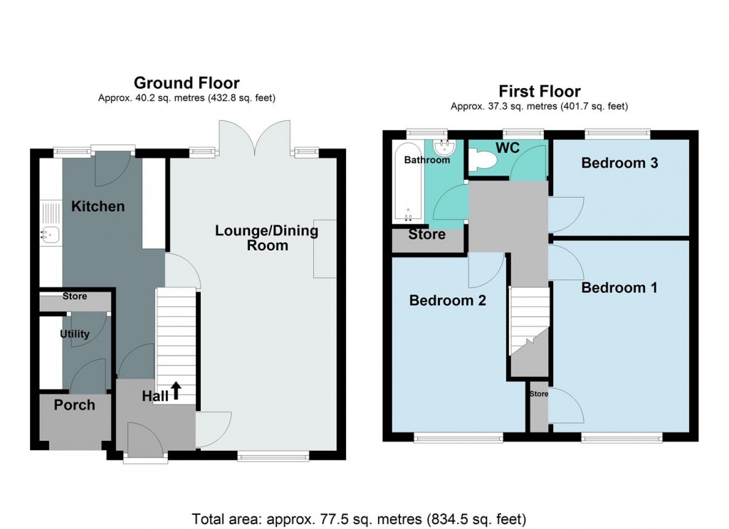 Floorplans For Palmers Grove, Birmingham
