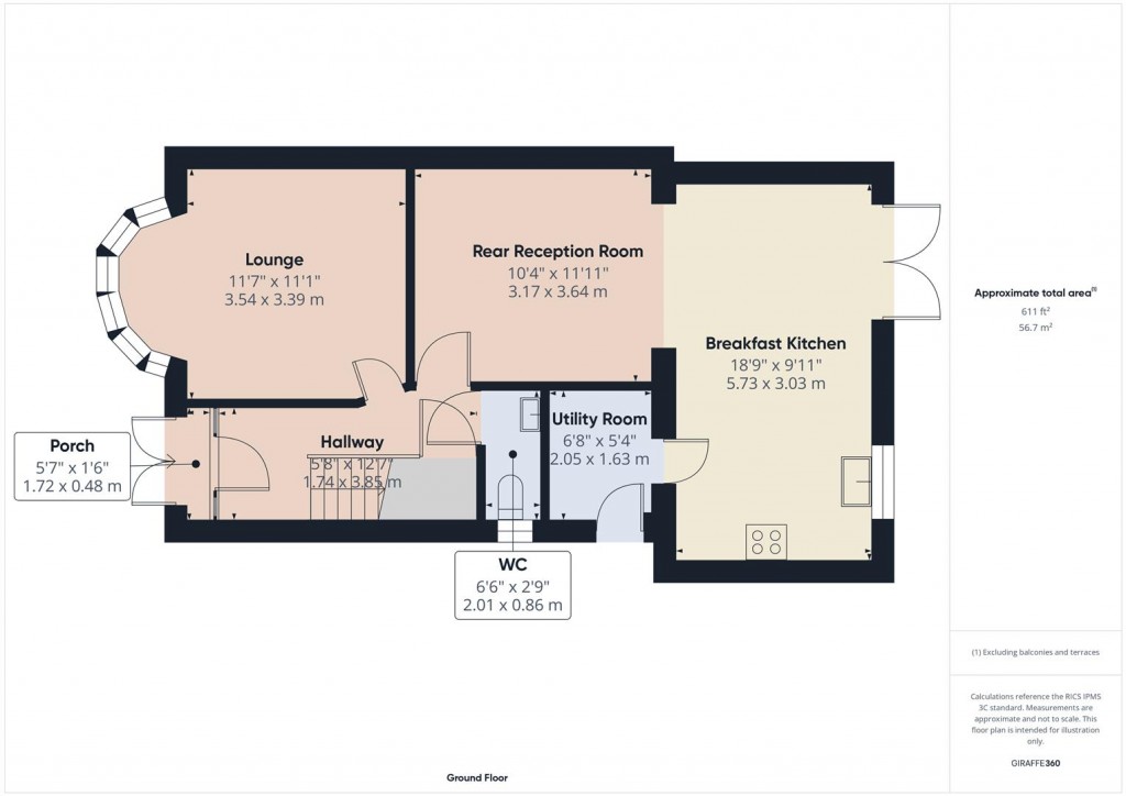 Floorplans For Vera Road, Birmingham