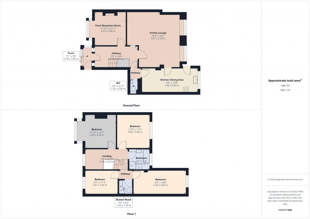 Floorplans For Coventry Road, Sheldon, Birmingham
