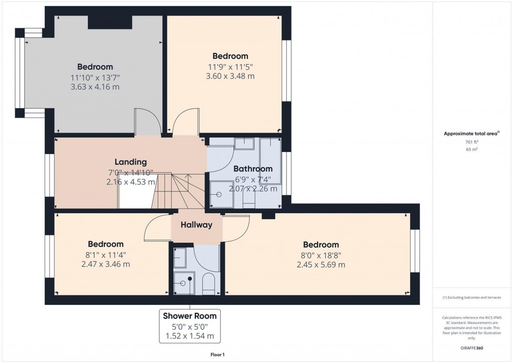 Floorplans For Coventry Road, Sheldon, Birmingham