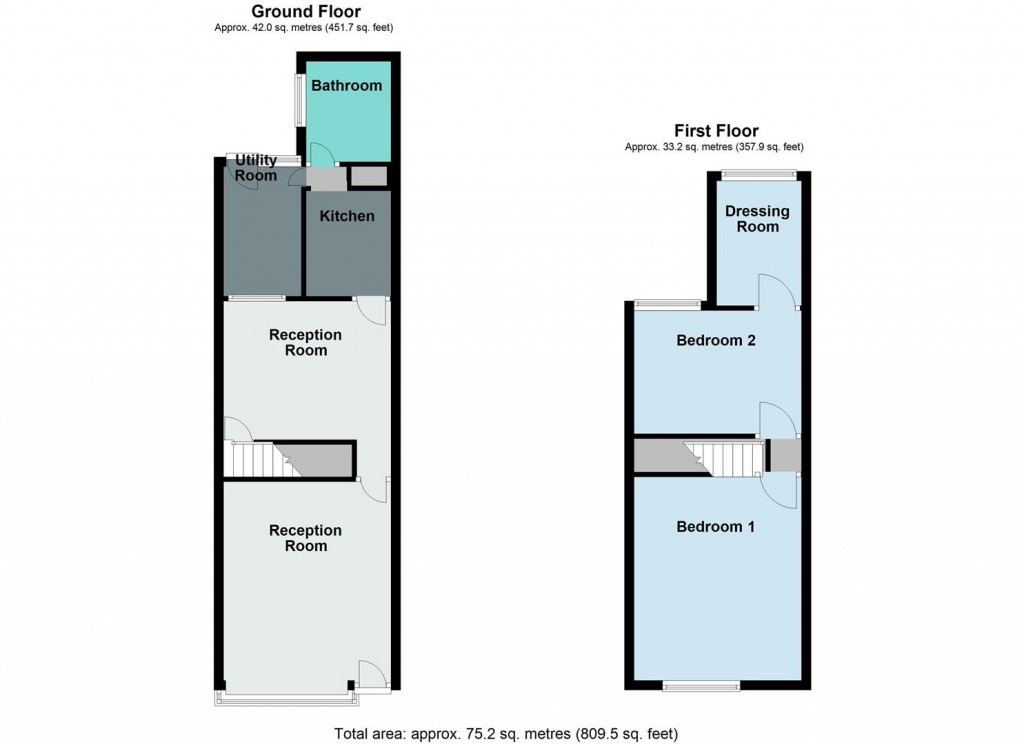 Floorplans For Charles Road, Small Heath, Birmingham