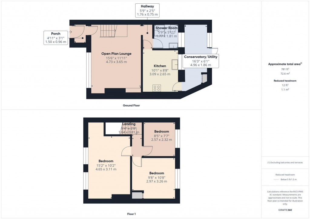 Floorplans For Plowden Road, Stechford, Birmingham