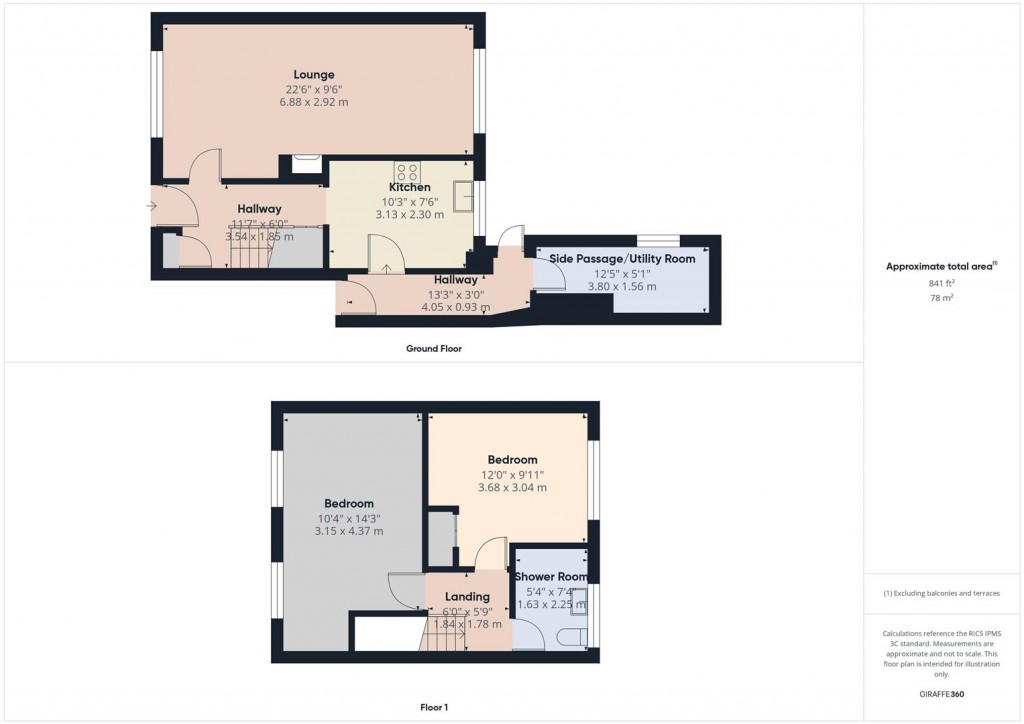 Floorplans For Silvermere Road, Sheldon, Birmingham