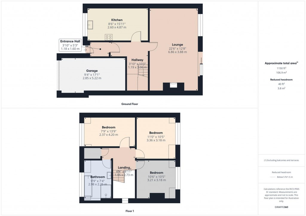 Floorplans For Keble Grove, Birmingham