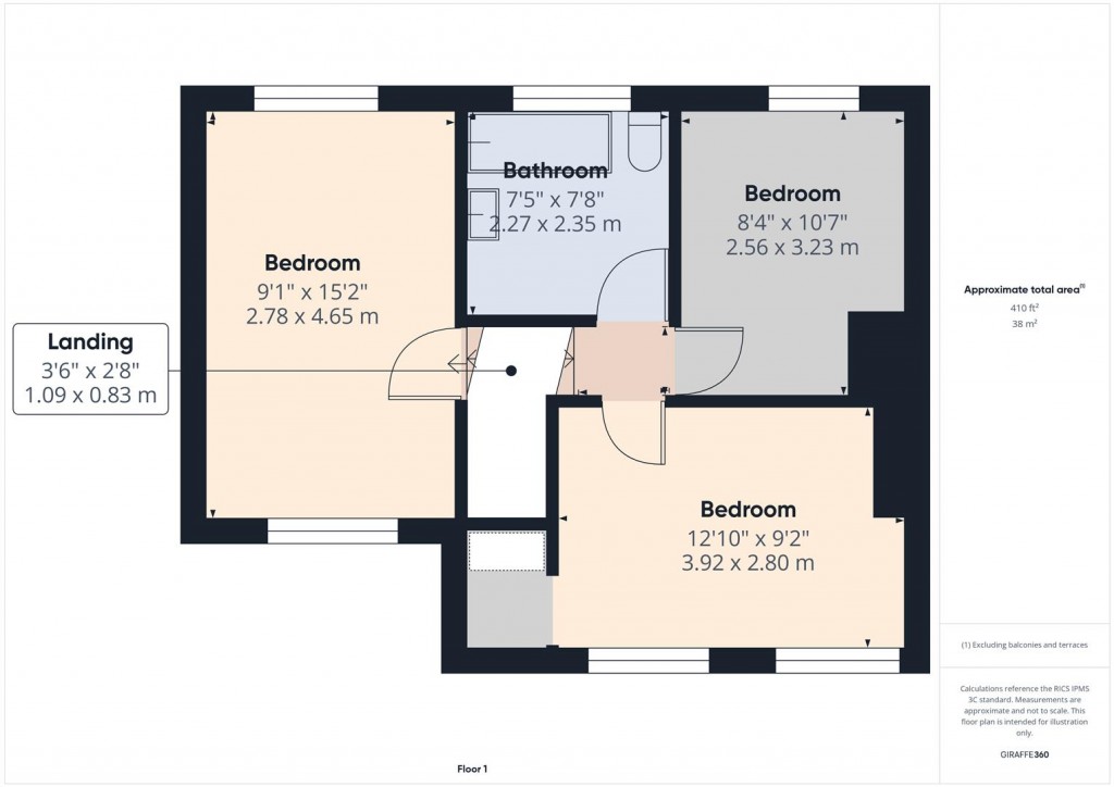 Floorplans For Hilderstone Road, Birmingham